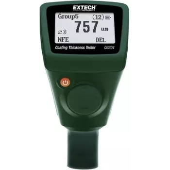 Grosimetru Extech CG304 0-2000 µm cu Bluetooth și USB