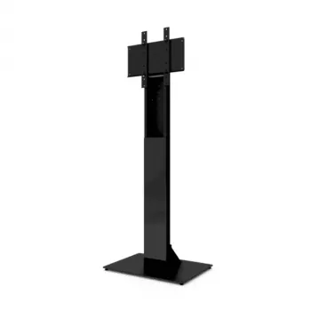 HI-ND MOUNTS HI-ND Floorstand Glass Universal 49-65 inch LCD Display Floor Stand - Black (RAL 9005) FS0000-5001-02
