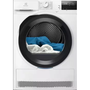 Uscător de rufe cu pompă de căldură Electrolux EW6D28BE 8kg, clasă energetică A+++, alb