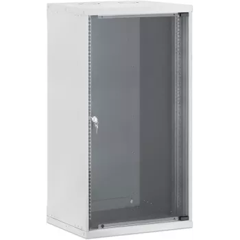 Dulap de rețea de perete Intellinet 19 inch Basic Line 20U adâncime 400 mm gri 716741