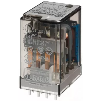 Releu industrial miniatural Finder 55.14.8.024.0000 24V AC 4PDT 7A