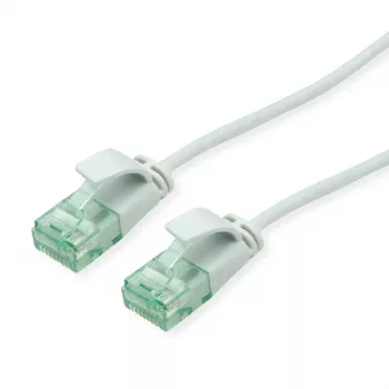 Cablu patch ROLINE RM UTP Cat6A Slim gri 1,5m 21.45.3404