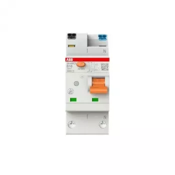 Dispozitiv de detectare a arcului electric ABB cu MCB integrat SX-ARC1-B16, 16 A, 1P+N, 6 kA, caracteristică B, 2 module 2CSA255908R9165