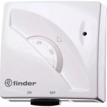Termostat de cameră de suprafață Finder 1T.01.1 7 până la 30 °C (1T011)