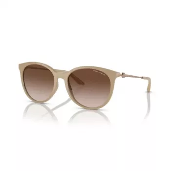 Ochelari de soare pătrați pentru femei Armani Exchange AX4140S 834213 Havana Brown Gradient 55/17/140 mm
