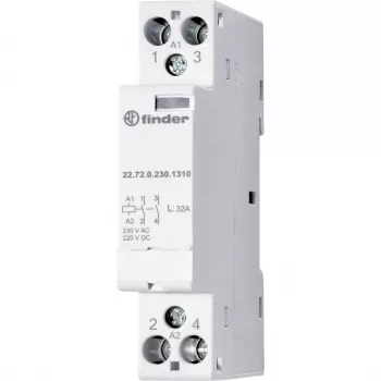 Contactor modular Finder 22.72.0.230.1310 2 NO 25 A 230 V AC