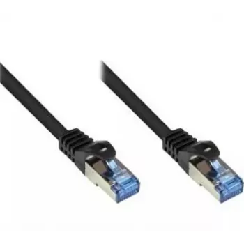 Cablu patch ESTARS Dätwyler Uninet 7702 FRNC Cat 6A S/STP cu Hirose TM31 RJ45, negru, 1,5 m (ES1.7.0150BK)