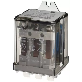 Releu cu mufă Finder 62.83.9.220.4009 220V DC 16A 3 comutatoare