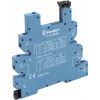 Soclu de releu Finder cu clemă de fixare, LED și suprimare EMC, 93.61.7.024