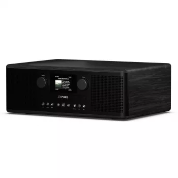 Radio prin internet Pure Classic C-D6i cu DAB+ și FM, negru/negru frasin 254587