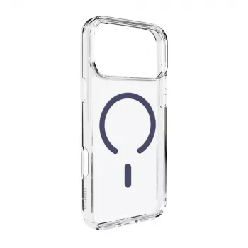 PURO Icon MagSafe Clear Case for Apple iPhone 17 Pro - Transparent Blue