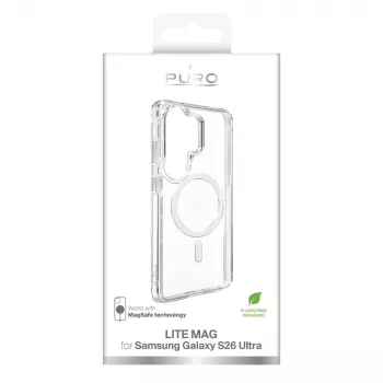 SBS Mobile Husă MagSafe transparentă pentru Samsung Galaxy S26 Ultra - transparent PUSGS26ULITEMAGTR