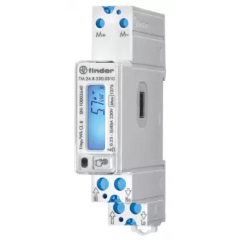 Contor digital de energie AC monofazat Finder 7M.24.8.230.0310 40 A conform MID