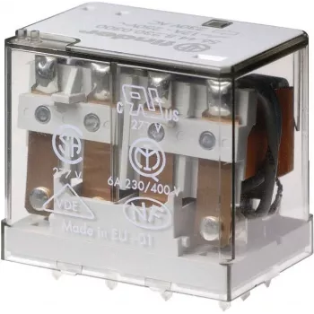 Releu de putere 4 poli Finder 56.44 12A 230V AC montaj PCB 564482300000