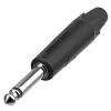 Neutrik NP2XX-NI-0 1/4 inch 2-Pole Phone Plug, Nickel Contacts, Solder Termination