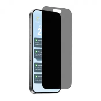 Folie de protecție pentru ecran PURO Privacy pentru Apple iPhone 17 Pro Max - sticlă călită, rezistentă la zgârieturi