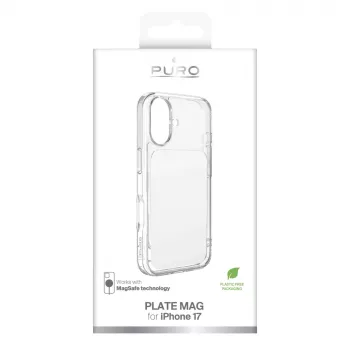 Husă transparentă SBS Mobile pentru Apple iPhone 17, capac spate TPU transparent PUIPC1763CLEARMWHI