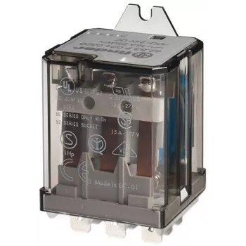 Releu de putere Finder 62.83.8.230.4009 3 CO 16A 230V AC Faston 250