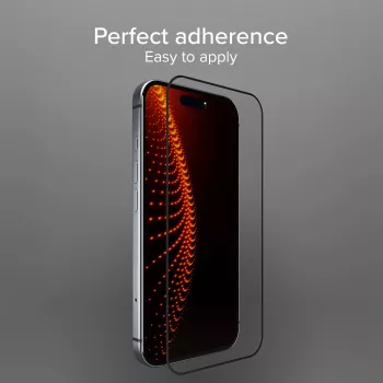 Folie de protecție ecran din sticlă călită SBS Mobile pentru Apple iPhone 16 / iPhone 15 / iPhone 15 Pro - duritate 9H, rezistentă la zgârieturi, oleofobă, fără bule, 1 buc. TED3OSCRGLIP1661