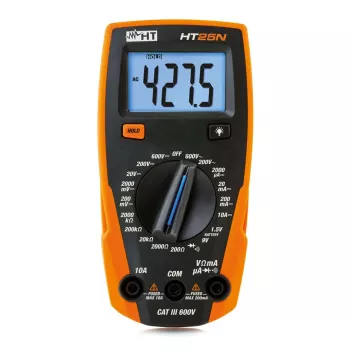 Multimetru digital HT Instruments HT25N CAT III 600V, 2000 counts 1010170