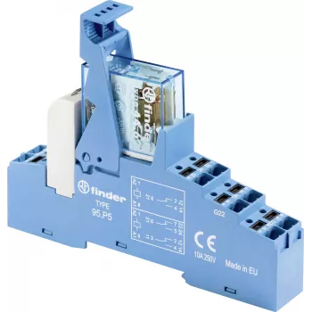 Releu de interfață Finder 48.P8.7.024.4050 24 V DC 2 CO 10 A
