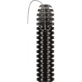 Tub ondulat flexibil GEWISS DX15125R 25 mm negru 75 m cu fir de tragere