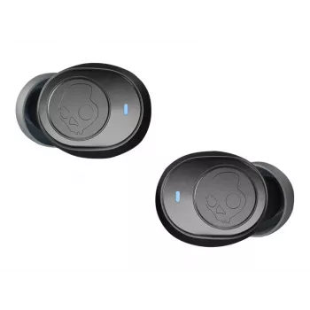 Căști true wireless Skullcandy Jib True cu microfon, Bluetooth 5.0, izolare pasivă a zgomotului, True Black (S2JTW-N740)