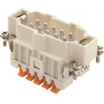 Inserție tată ILME CSHM10 10P+PE argintie SQUICH 16 A 500 V mărimea 57.27
