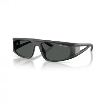 Ochelari de soare bărbați Armani Exchange AX4159SU83848 negru mat/gri închis 59mm