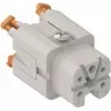 Inserție mamă ILME CKSHF04 4P+PE argintiu SQUICH 10A 400V mărimea 21.21