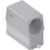 Carcasă de cablu cu profil înalt ILME MFO16L40, mărimea 77.27, intrare laterală M40, 2 pârghii, aluminiu turnat, gri