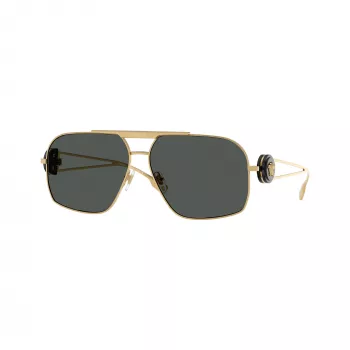 Versace VE2269-100287 Women's Sunglasses Gold/Grey 60/14/140 mm