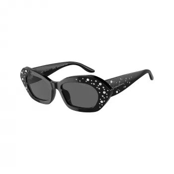 Ochelari de soare damă Giorgio Armani AR8213BU5001B dreptunghiulari negri
