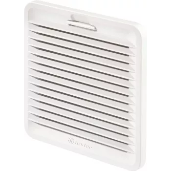 Filtru de evacuare Finder 7F.02.0.000.2000.0, 155 x 155 x 22,6 mm, G3, IP54, gri deschis