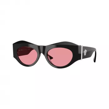 Versace VE4477U 532084 Women's Sunglasses, Havana Frame, Brown Gradient Lenses, 52mm