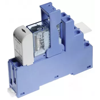 Releu de interfață Finder 48.61.9.024.1050 24V DC 16A 1 contact comutator