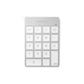 Tastatură numerică wireless Satechi Slim - Bluetooth, argintie