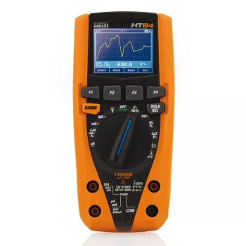 Multimetru digital HT Instruments HT64 cu înregistrare de date, True RMS, CAT III 1000V / CAT IV 600V, 6000 counts 1010340