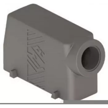 Capotă înaltă ILME TMAO24.40, mărimea 24B, intrare laterală M40, blocare cu 4 șuruburi, aluminiu turnat, RAL 7040