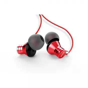Căști stereo in-ear cu microfon AIWA ESTM-50USB-C/RD, USB, roșii