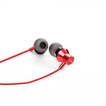Căști stereo in-ear cu microfon AIWA ESTM-50USB-C/RD, USB, roșii
