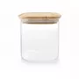 Recipient dreptunghiular etanș pentru alimente IBILI 800 ml cu capac, fără BPA, transparent