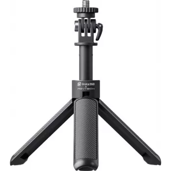 Treppiede selfie stick mini 2 în 1 Insta360 pentru camere de acțiune, șurub 1/4