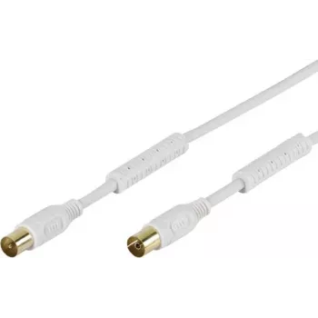 Vivanco SAT Antenna Connection Cable 3 m, White VVAN30FEDBGW