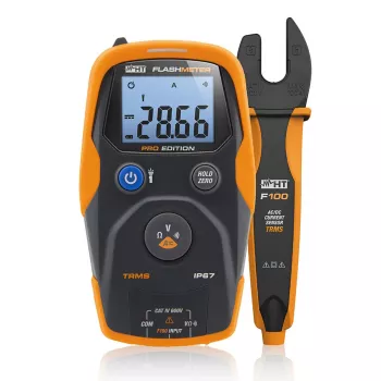 Multimetru digital TRMS HT Instruments Flashmeter Pro cu luxmetru și măsurare durată flash 1010601