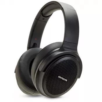 Căști in-ear wireless AIWA HST-250BT/BK cu HyperBass, Bluetooth 5.0, IPX4, negre