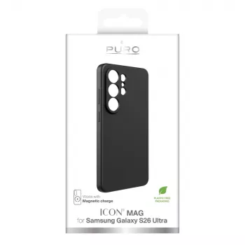 Husă SBS Mobile Icon Mag pentru Samsung Galaxy S26 Ultra, neagră PUSGS26UICONMAGBLK