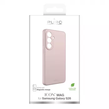 Husă SBS Mobile Icon Mag pentru Samsung Galaxy S26, roz PUSGS26ICONMAGROSE