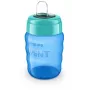 Cană de antrenament Philips AVENT Easy Sip, 9M+, 260 ml, gura din silicon, albastru