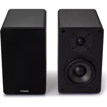 Boxe de raft active Hi-Fi 2.0 AIWA 2x70W RMS, negru